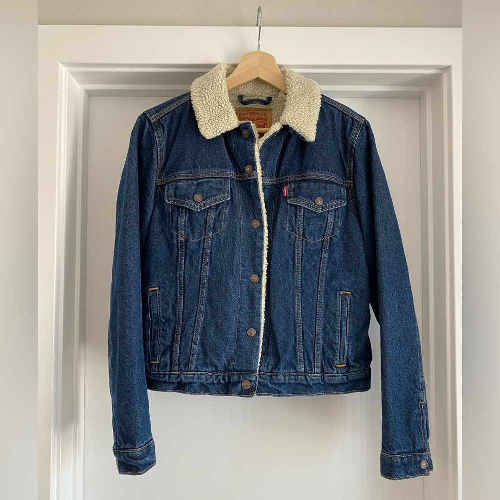 LEVIS 90s Sherpa Trucker Jacket